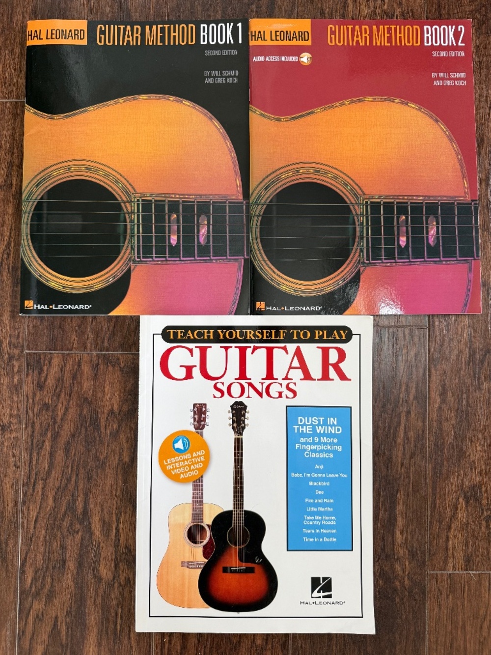 Hal Leonard Beginner Guitar Books 3-Piece Lot